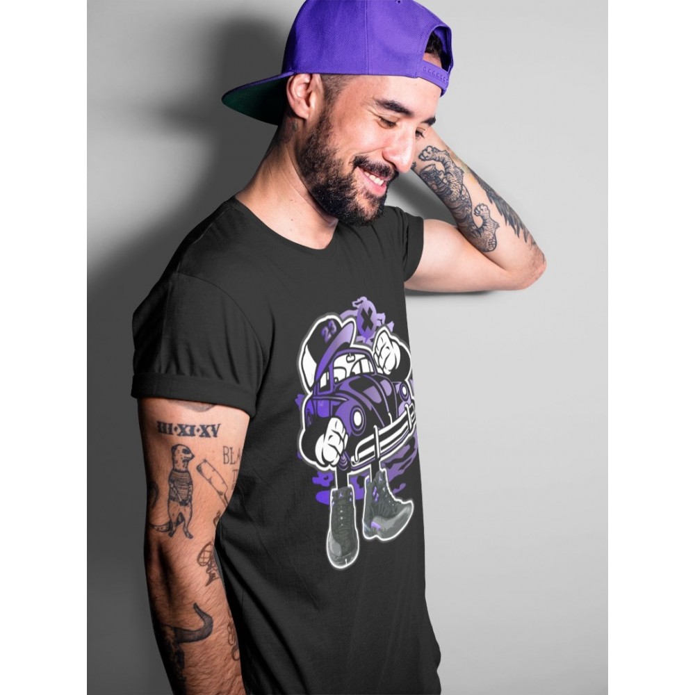 STREET BEETLE T SHIRT - AIR JORDAN 12 DARK CONCORD