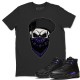 SKULL HAT T SHIRT - AIR JORDAN 12 DARK CONCORD