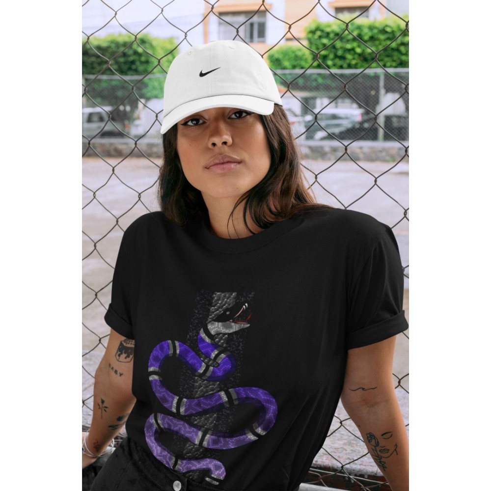 SNAKE T SHIRT - AIR JORDAN 12 DARK CONCORD