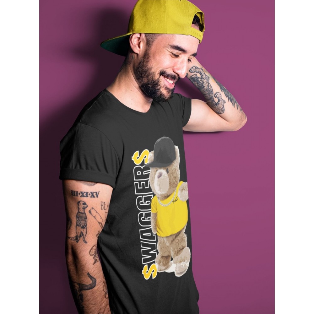 BEAR SWAGGERS T-SHIRT - AIR JORDAN 12 UNIVERSITY GOLD