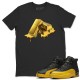 GOLD BAR T-SHIRT - AIR JORDAN 12 UNIVERSITY GOLD