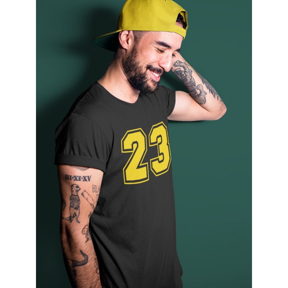 NUMBER 23 T-SHIRT - AIR JORDAN 12 UNIVERSITY GOLD