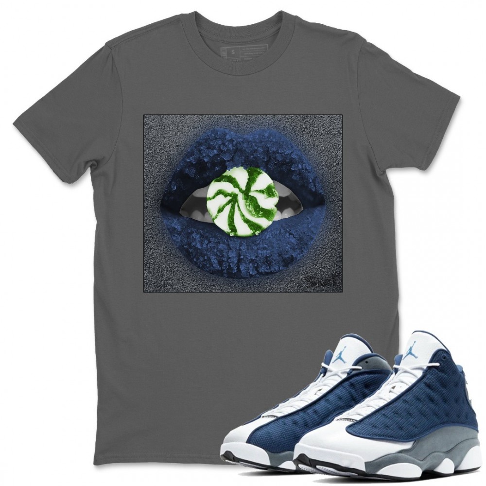 LIPS CANDY T-SHIRT - AIR JORDAN 13 FLINT