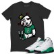 DEAD DOLLS T SHIRT - AIR JORDAN 13 LUCKY GREEN