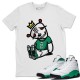 DEAD DOLLS T SHIRT - AIR JORDAN 13 LUCKY GREEN