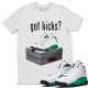 GOT KICKS T-SHIRT - AIR JORDAN 13 LUCKY GREEN