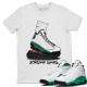 JORDAN GANG T SHIRT - AIR JORDAN 13 LUCKY GREEN