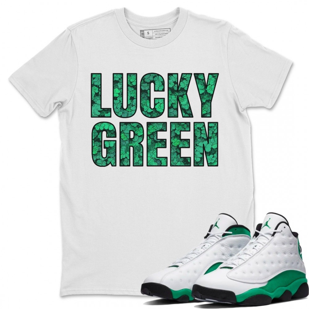 LUCKY GREEN T-SHIRT - AIR JORDAN 13 LUCKY GREEN