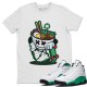 RAMEN STYLE T-SHIRT - AIR JORDAN 13 LUCKY GREEN