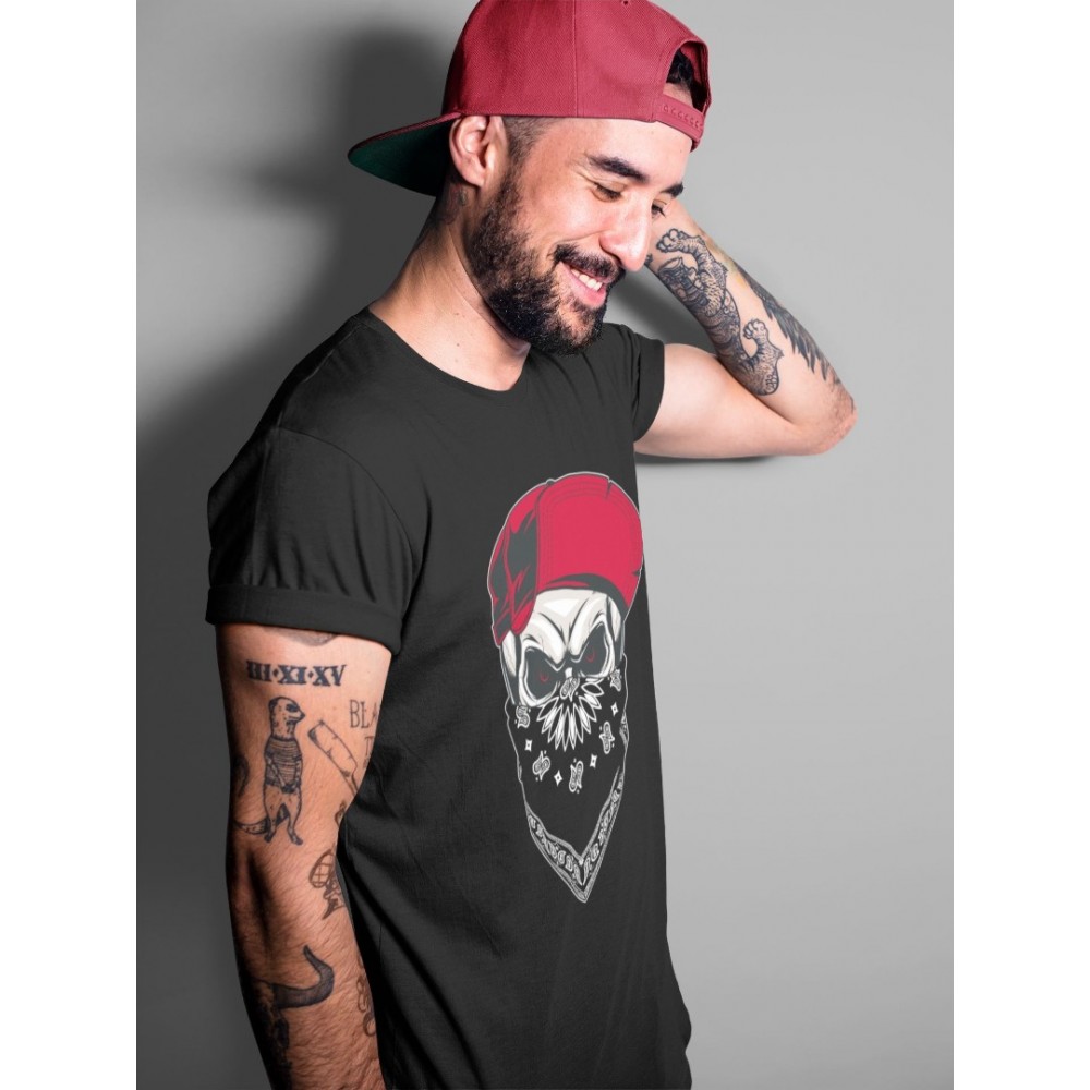 SKULL HAT T-SHIRT - AIR JORDAN 14 GYM RED