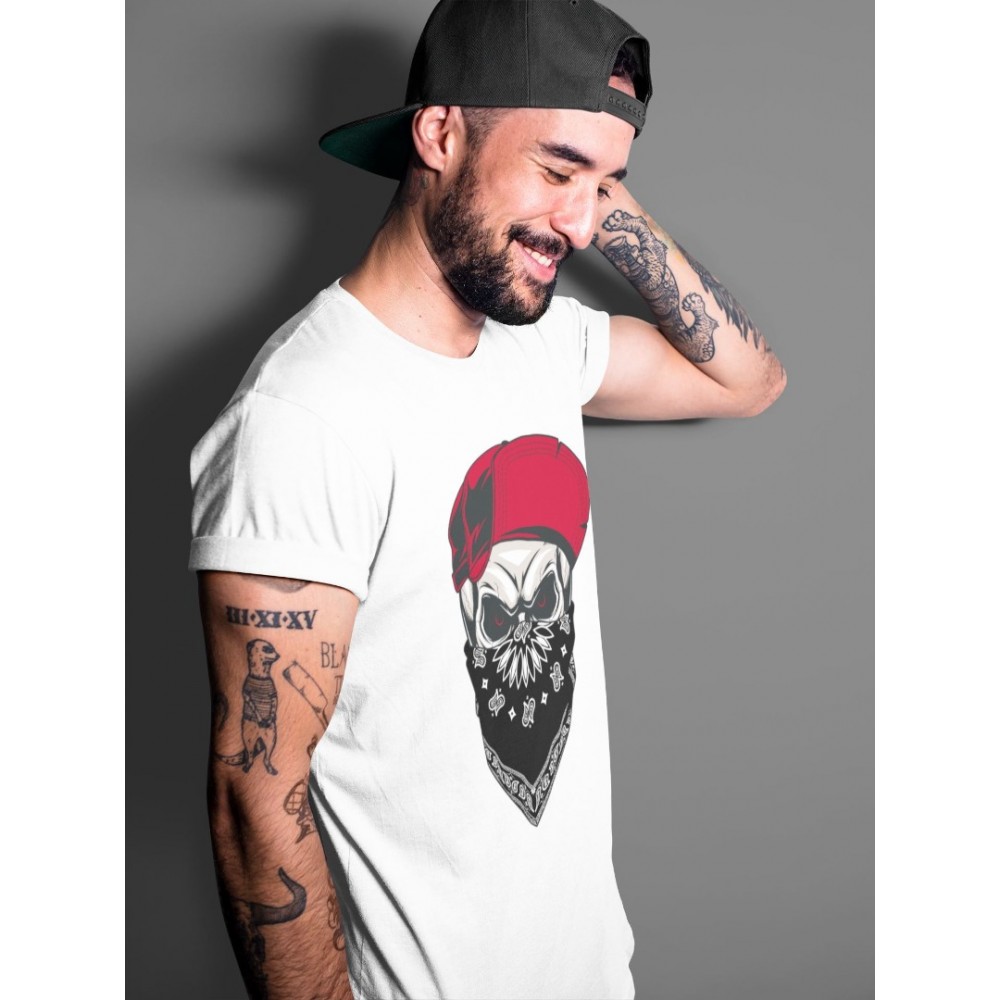 SKULL HAT T-SHIRT - AIR JORDAN 14 GYM RED