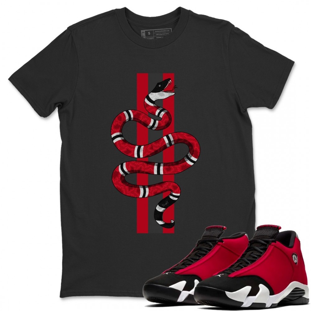 SNAKE T-SHIRT - AIR JORDAN 14 GYM RED