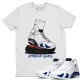 JORDAN GANG T SHIRT - AIR JORDAN 14 HYPER ROYAL