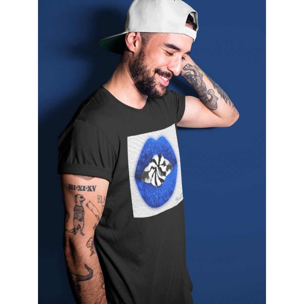 LIPS CANDY T SHIRT - AIR JORDAN 14 HYPER ROYAL