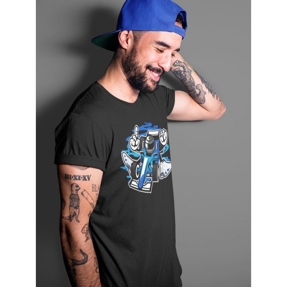 RACER T SHIRT - AIR JORDAN 14 HYPER ROYAL