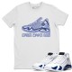 SHOE GAME LIT T SHIRT - AIR JORDAN 14 HYPER ROYAL