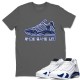 SHOE GAME LIT T SHIRT - AIR JORDAN 14 HYPER ROYAL