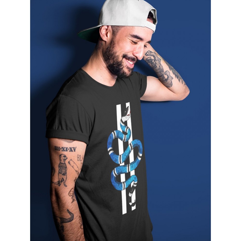 SNAKE T SHIRT - AIR JORDAN 14 HYPER ROYAL