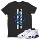 SNAKE T SHIRT - AIR JORDAN 14 HYPER ROYAL