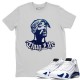 THUG LIFE T SHIRT - AIR JORDAN 14 HYPER ROYAL