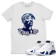 THUG LIFE T SHIRT - AIR JORDAN 14 HYPER ROYAL