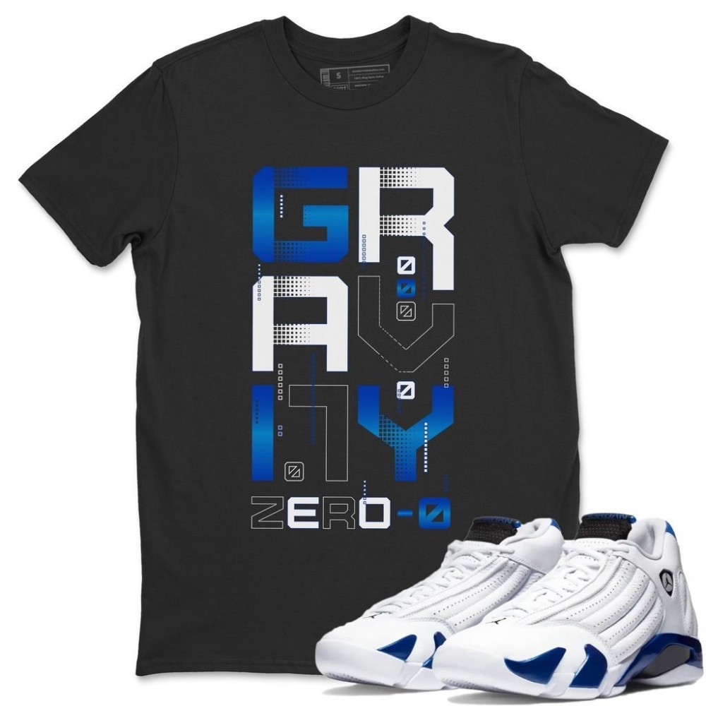 ZERO GRAVITY T SHIRT - AIR JORDAN 14 HYPER ROYAL