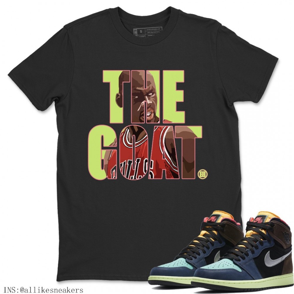 THE GOAT T-SHIRT - AIR JORDAN 1 BIO HACK