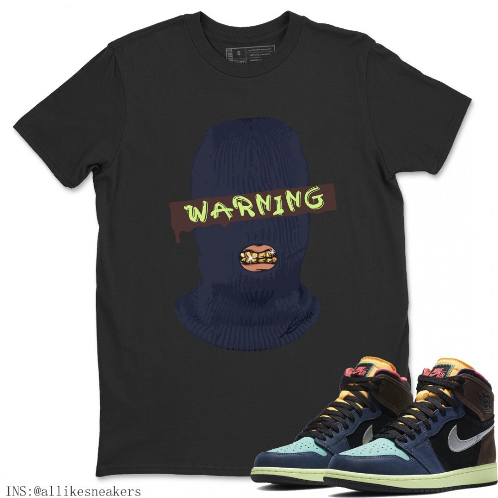 WARNING T-SHIRT - AIR JORDAN 1 BIO HACK