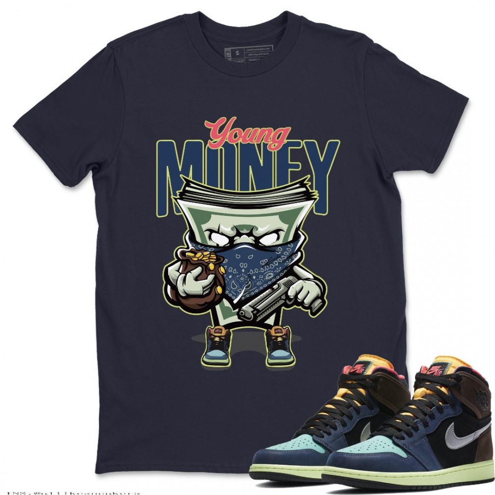 YOUNG MONEY T-SHIRT - AIR JORDAN 1 BIO HACK