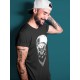 SKULL HAT T-SHIRT - AIR JORDAN 1 BLACK WHITE