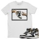 ADAMS CREATION T-SHIRT - AIR JORDAN 1 DARK MOCHA