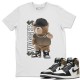 BEAR SWAGGERS T-SHIRT - AIR JORDAN 1 DARK MOCHA