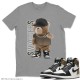 BEAR SWAGGERS T-SHIRT - AIR JORDAN 1 DARK MOCHA