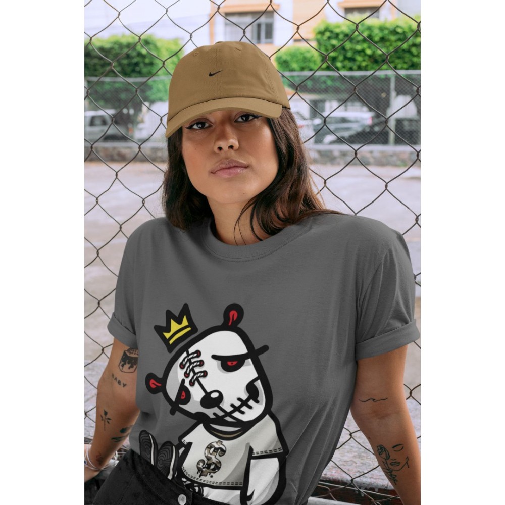 DEAD DOLLS T-SHIRT - AIR JORDAN 1 DARK MOCHA