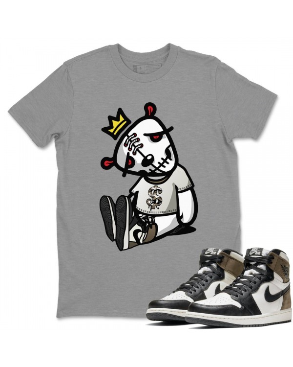 DEAD DOLLS T-SHIRT - AIR JORDAN 1 DARK MOCHA