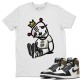 DEAD DOLLS T-SHIRT - AIR JORDAN 1 DARK MOCHA