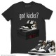 GOT KICKS T-SHIRT - AIR JORDAN 1 DARK MOCHA