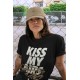 KISS MY ASS T-SHIRT - AIR JORDAN 1 DARK MOCHA