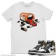 SNEAKER ADDICTION T-SHIRT - AIR JORDAN 1 DARK MOCHA