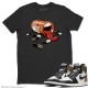 SNEAKER ADDICTION T-SHIRT - AIR JORDAN 1 DARK MOCHA