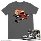 SNEAKER ADDICTION T-SHIRT - AIR JORDAN 1 DARK MOCHA