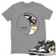 SNEAKERHEAD T-SHIRT - AIR JORDAN 1 DARK MOCHA