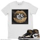 LIPS CANDY T-SHIRT - AIR JORDAN 1 GOLD TOE