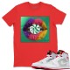 LIPS CANDY T-SHIRT - AIR JORDAN 1 HARE MID