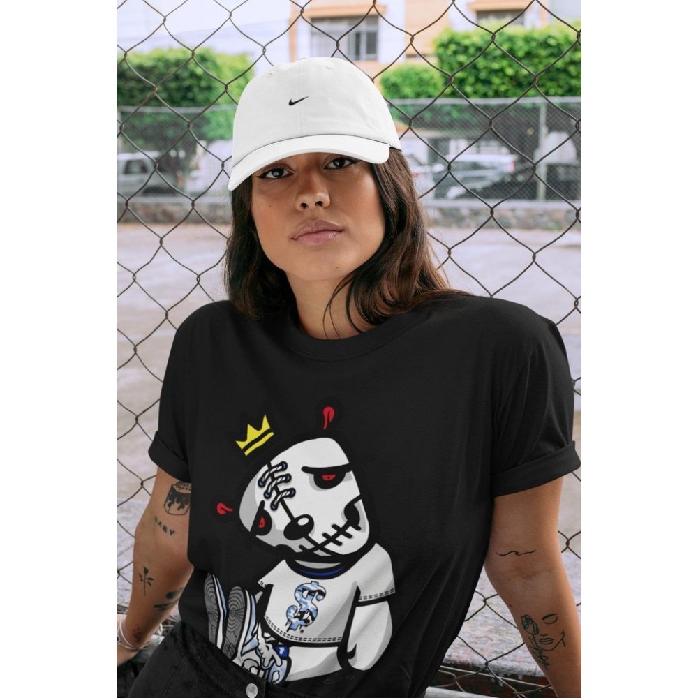 DEAD DOLLS T -SHIRT - AIR JORDAN 1 HYPER ROYAL