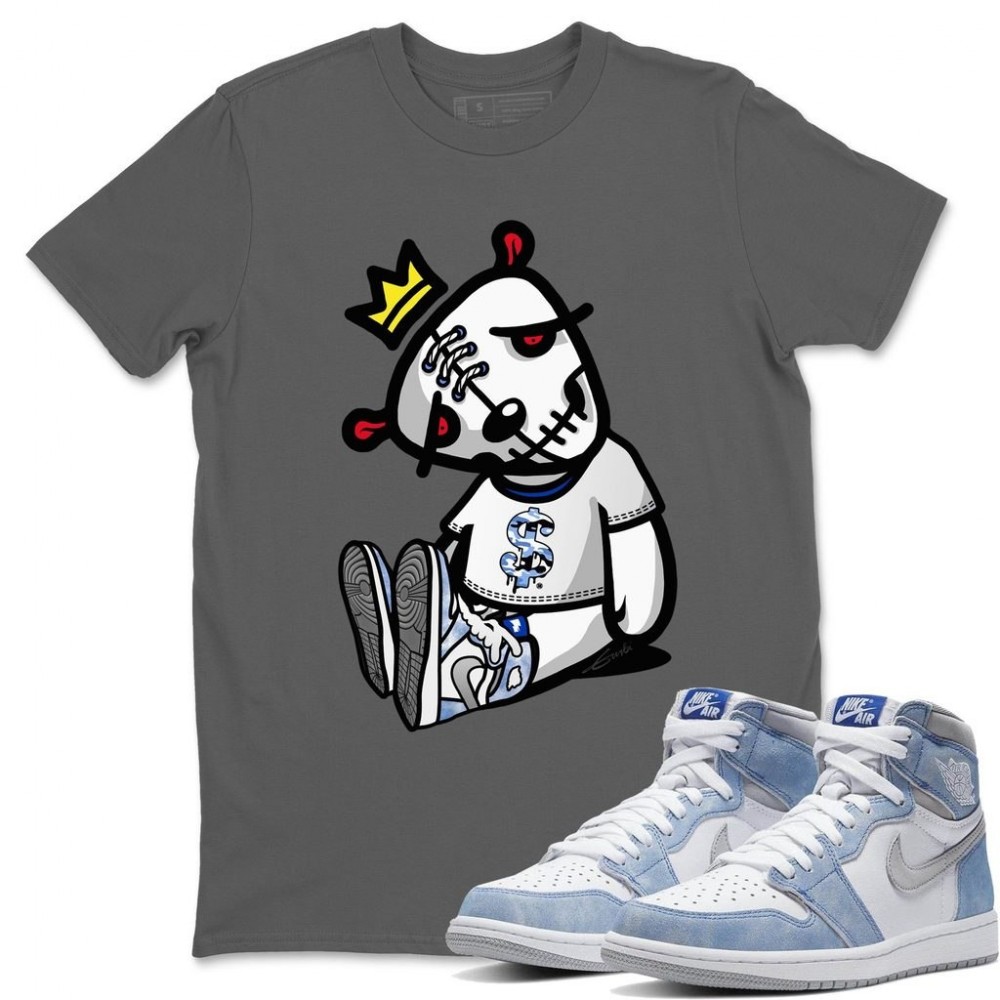 DEAD DOLLS T -SHIRT - AIR JORDAN 1 HYPER ROYAL