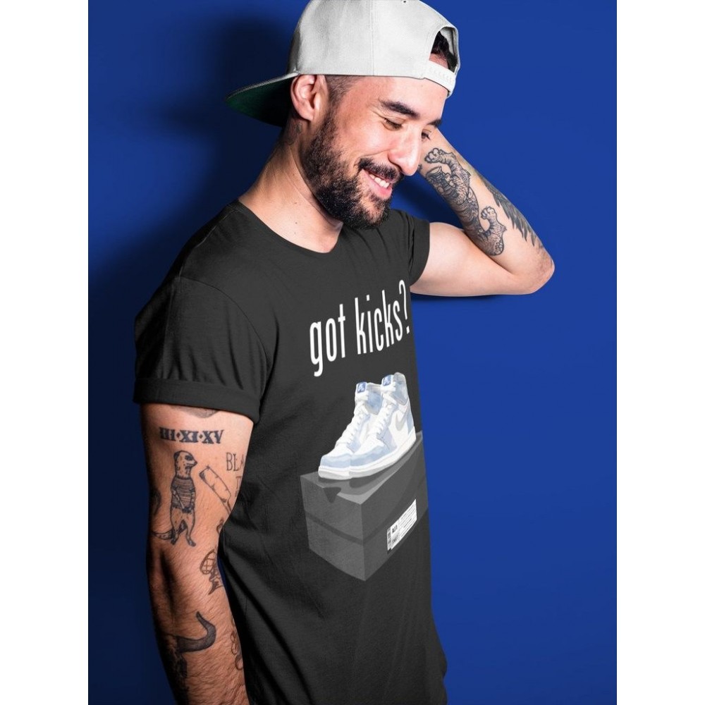 GOT KICKS T -SHIRT - AIR JORDAN 1 HYPER ROYAL