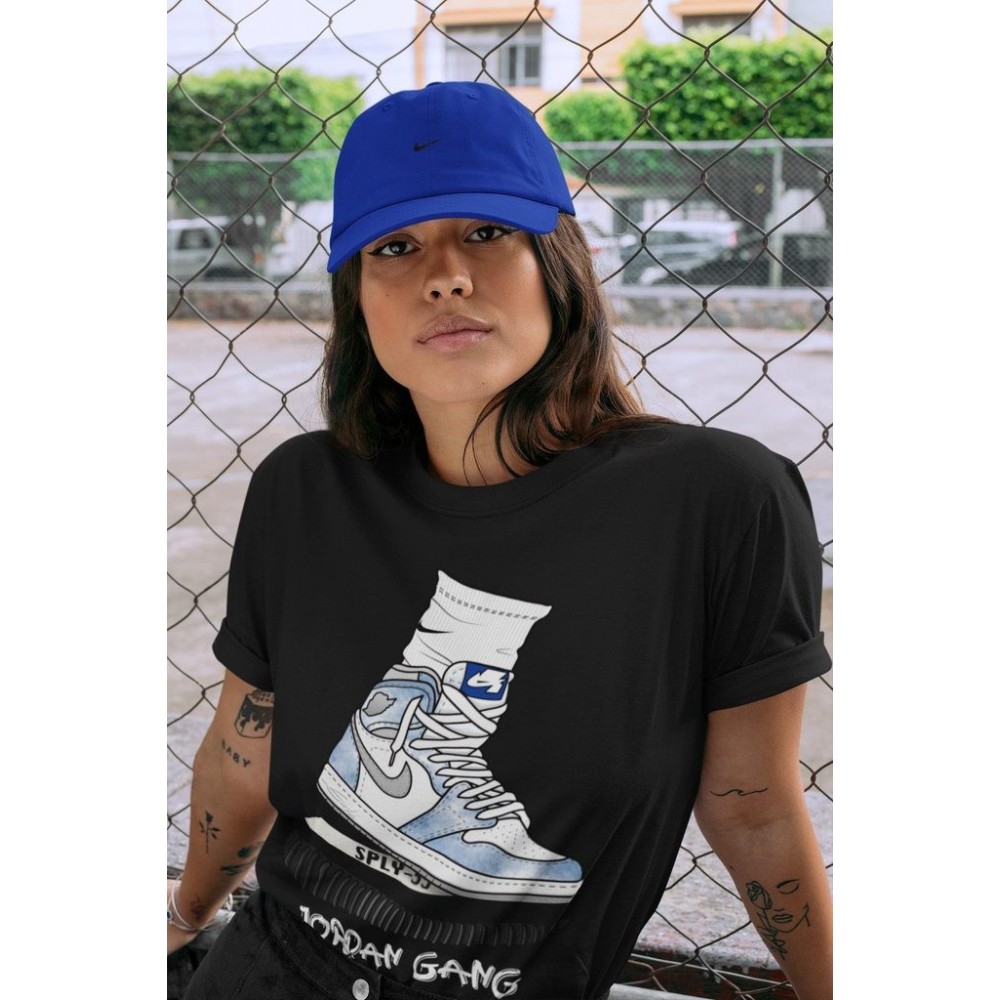 JORDAN GANG T -SHIRT - AIR JORDAN 1 HYPER ROYAL