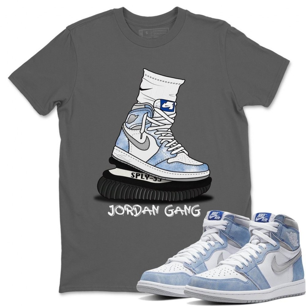 JORDAN GANG T -SHIRT - AIR JORDAN 1 HYPER ROYAL