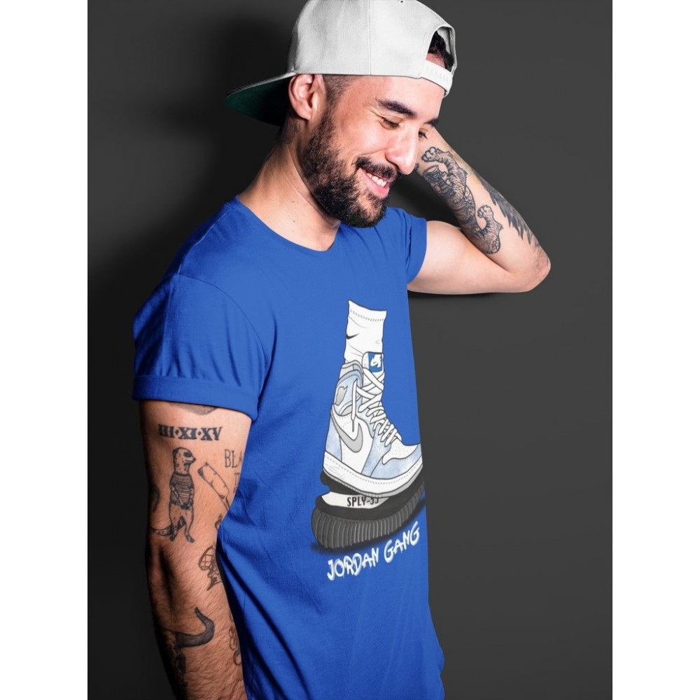 JORDAN GANG T -SHIRT - AIR JORDAN 1 HYPER ROYAL